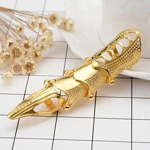 NEW // Gold Joint Rings 3 Pcs